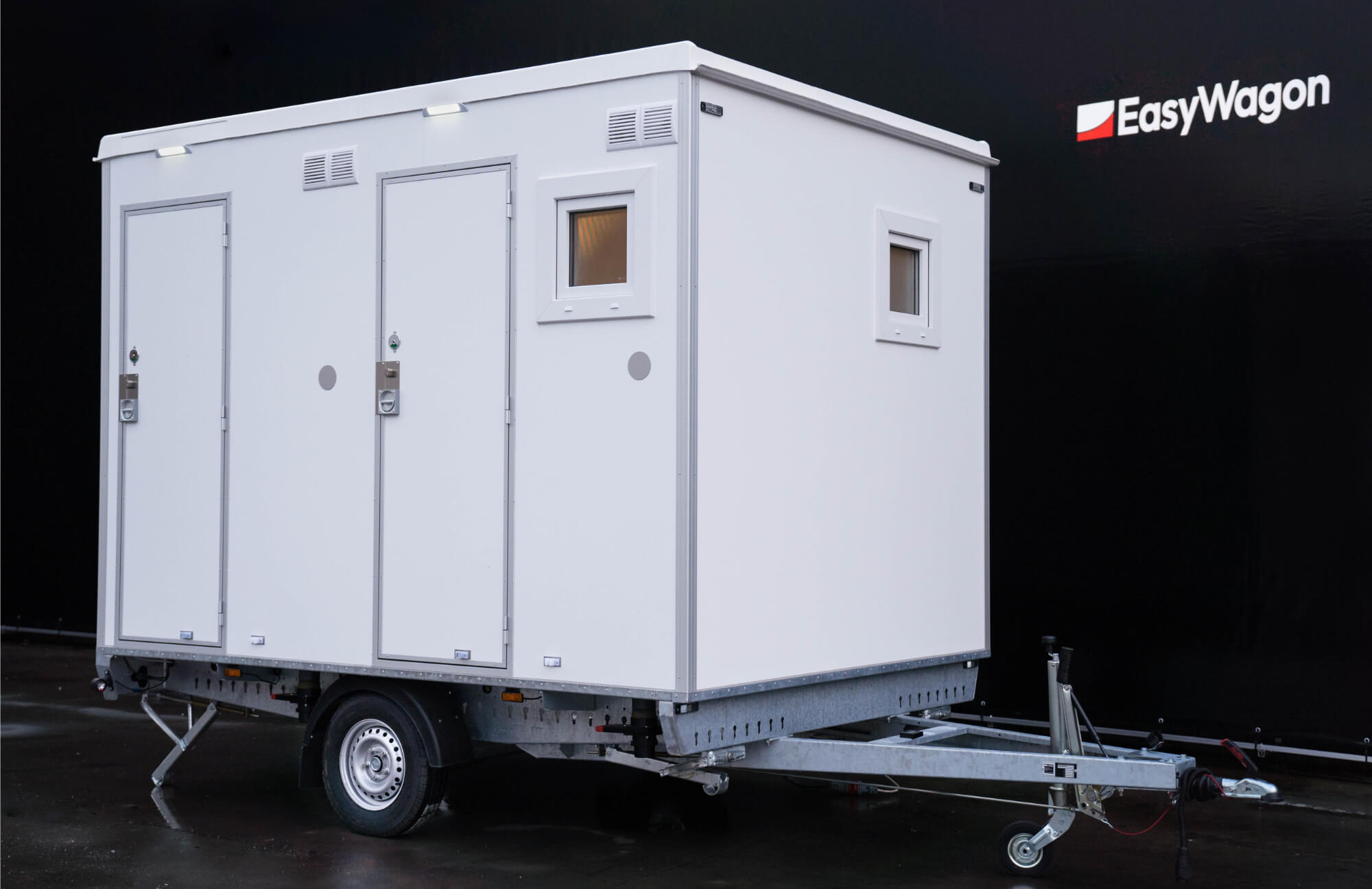 TYPE 240: TOILET TRAILER WITH 2 TOILETS : TANK-1